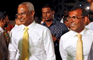 ރައީސް ޞާލިހްއާ އެކު ދެން ސިޔާސީ ގޮތުން ހުރެވޭކަށް ނެތް، އެމްޑީޕީން ހިތްހަމަ ނުޖެހުނަސް ކުރާނެ ކަމެއް ނެތް: ރައީސް ނަޝީދު thumbnail image