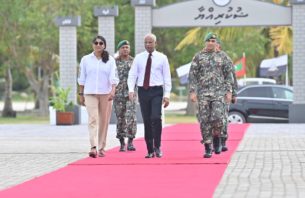 މި ސަރަހައްދުގެ އަސްކަރިއްޔާތަކުން އެންމެ ބޮޑު އިސްކަމެއްދެނީ ސަރަހައްދީ ސުލްހަޔާއި ހަމަޖެހުމަށް: ރައީސް thumbnail image