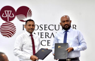 ޕީޖީ އޮފީހާއި އޭސީސީ އިތުރަށް ގުޅުން ބަދަހިކުރަން އެއްބަސްވުމަކަށް thumbnail image