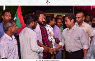 އަންނަ އަންގާރަ ދުވަހު ރައީސް ޔާމީން ނޫނަށް ވަޑައިގަންނަވަނީ thumbnail image