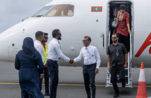 ރައީސް ނަޝީދު ކުޅުދުއްފުއްޓަށް ވަޑައިގެންފި thumbnail image