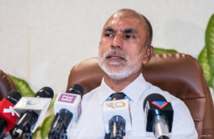 މިނިސްޓަރު ވިދާޅުވަނީ ޚުތުބާގައި ކުށެއް ނެތް ކަމަށް thumbnail image