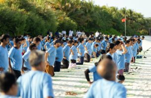 ރާއްޖޭގައި ޔޯގާ ޑޭ ފާހަގަކޮށްފި thumbnail image