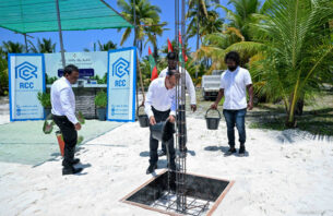 ދަރަނބޫދޫ ސިއްހީ މަރުކަޒުގެ އައު އިމާރާތުގެ ބިންގާ އަޅައިފި thumbnail image