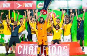 ކްލަބް މޯލްޑިވްސް ކަޕްގެ ޗެމްޕިއަންކަން އާރުއާރުސީ ހޯދައިފި thumbnail image
