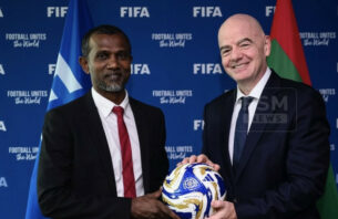 ފީފާގެ ރައީސް އިންފަންޓީނޯ ހުކުރު ދުވަހު ރާއްޖެއަށް thumbnail image