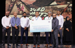 "ސިލޯނާއެކު ދިވެހީން" ޓެލެތޯނަށް ވެމްކޯއިން އެއްލައްކަ ރުފިޔާގެ އެހީއެއް thumbnail image