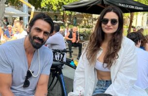 އަރްޖުން ރާމްޕާލް އޭނާގެ 6 އަހަރުވީ ލޯބިވެރިޔާއާ އެންގޭޖުވެއްޖެ thumbnail image