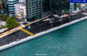 ބޮޑުތަކުރުފާނުމަގުގައި ތާރުއެޅުމުގެ ފުރަތަމަ ފިޔަވަހި ނިންމައި މަގު ހުޅުވައިލައިފި thumbnail image