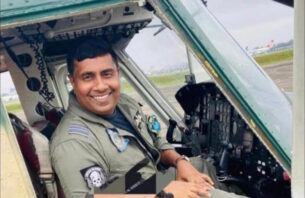 ލަންކާގައި އެހީ ފޯރުކޮށްދޭން އުޅުނު ހެލިކޮޕްޓަރެއް ވެއްޓި، ޕައިލެޓް މަރުވެއްޖެ thumbnail image