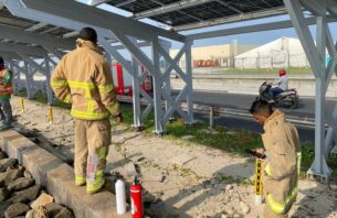 ސޯލަރ ޕެނަލެއްގައި ރޯވި އަލިފާން ނިއްވާލައިފި thumbnail image