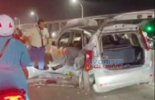 ހައިވޭގައި ނުރައްކާތެރި އެކްސިޑެންޓެއް ހިނގައި ، 4 މީހަކަށް އަނިޔާވެއްޖެ thumbnail image