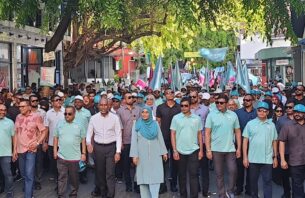 ޕީއެންސީންގެ ކެމްޕޭން ނިންމާލާ ބޮޑު ހިނގާލުން މިއަދު ހަވީރު: ރައީސް ބައިވެރިވެވަޑައިގަންނަވާނެ thumbnail image