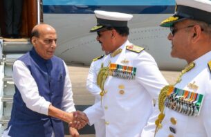 "ބަހެއް ނޫން، މިއީ ބާރެއް": އިންޑިއާއިން ތިންވަނަ ނިއުކްލިއާ ސަބްމެރިން 'އަރިދާމަން' އިފްތިތާހުކޮށްފި thumbnail image