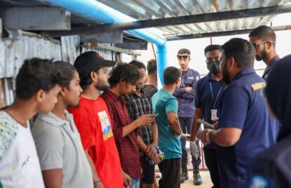 ގަރާޖެއް ބަލާފާސްކޮށް 12 ބިދޭސީން އިމިގްރޭޝަންގެ ބެލުމުގެ ދަށަށް thumbnail image