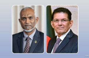 އދ. ގެ އާންމު މަޖިލީހުގެ އައު ރައީސް، ބަންގްލަދޭޝްގެ ޚާރިޖީ ވަޒީރަށް ރައީސް މަރުޙަބާ ވިދާޅުވެއްޖެ thumbnail image