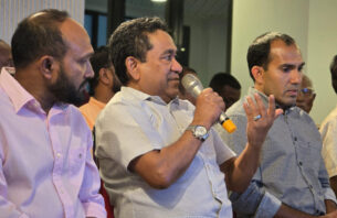 މުޢިއުޒަށް ސަރުކާރު ހިންގެނީ އެމްޑީޕީގެ ހަރަކާތްތެރިކަން ކުޑަވީމަ، އެމްޑީޕީ ވަރުގަދަ ކުރޭ: ރައީސް ޔާމީން thumbnail image