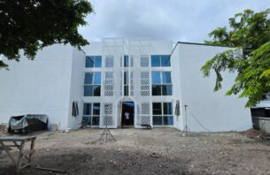 ފުވައްމުލައް ސިޓީގައި ބިނާކުރާ ޤުރުއާނާބެހޭ މަރުކަޒުގެ މަސައްކަތް ނިމުމާ ގާތަށް thumbnail image