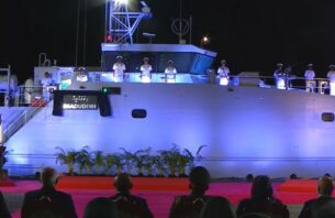 އޮސްޓްރޭލިޔާއިން ރާއްޖެއަށް ހަދިޔާކުރި މަނަވަރު "ސީޖީއެސް އިމާދުއްދީން" ޚިދުމަތަށް ނެރެފި thumbnail image