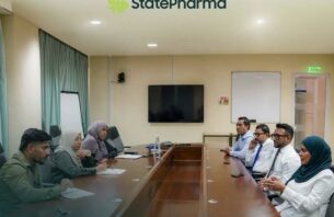 ދިވެހި ފާމަސިސްޓުން ބިނާކުރުމާ ގުޅޭގޮތުން ސްޓޭޓްފާމާއިން އެމްއެންޔޫއާ މަޝްވަރާކޮށްފި thumbnail image