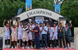 ލެކްނޯ ރިޒޯޓް ވޮލީ ޗެމްޕިއަންޝިޕްގެ ފައިނަލް މެޗް ނައިބު ރައީސް ޝަރަފުވެރިކޮށްދެއްވައިފި thumbnail image