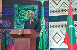 ރާއްޖެއާއި ސަޢުދީގެ ގުޅުމުގައި ތާރީޚީ އައު ސަފުހާއެއް ލިޔަން މި ފެށުނީ: ރައީސް thumbnail image