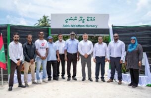 5 މިލިޔަން ގަސް އިންދުމުގެ މަޝްރޫޢުގެ ދަށުން އައްޑޫ މީދޫގައި ނާސަރީއެއް ހުޅުވައިފި thumbnail image